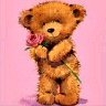 Bear With Flower