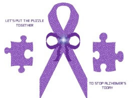 Alzheimers awareness Alzheimers Puzzle picture