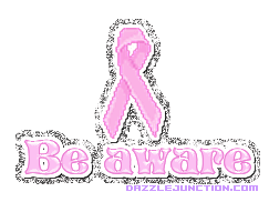 Breast Cancer awareness Be Aware Ribbon picture