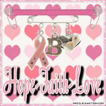 Breast Cancer awareness Hope Faith Love picture