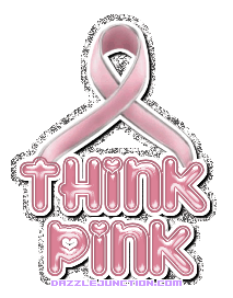 Breast Cancer awareness Think Pink Ribbon picture