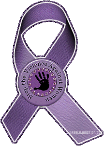 Domestic Abuse awareness Domestic Violence Ribbon picture