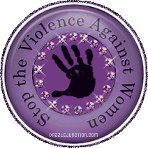 Domestic Abuse awareness Hand Stop Violence picture