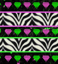 Diamond Zebra Background