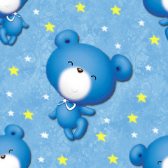 Blue Teddy Background