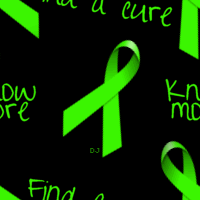Lyme Disease Ribbon Background