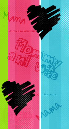 Mommy Wife Heart Background