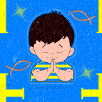 Praying Boy Background