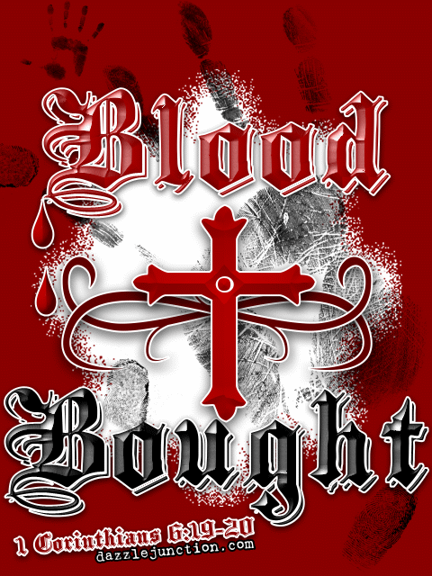 Red Blood Bought Background