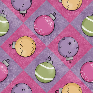 Christmas Balls Background