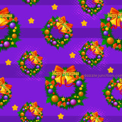 Christmas Wreath Background