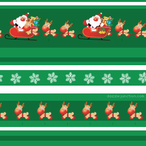 Santa Sleigh Background