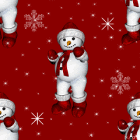 Snowman Background