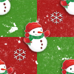 Snowman Background