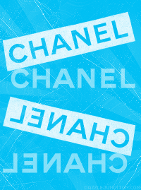 Chanel Blue Background