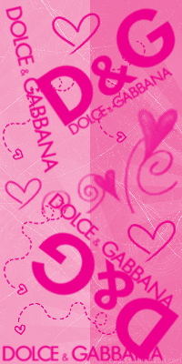 D And G Pink Background