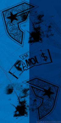 Famous Blue Background