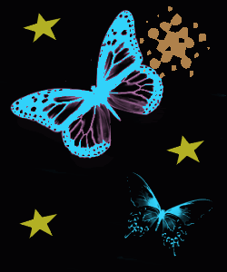 Animated Butterflies Background