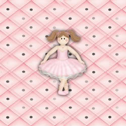 Pink Ballerina Background