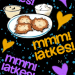 Mmm Latkes Background