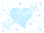 Big Blue Heart Background