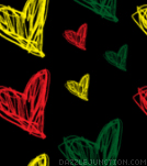 Black Scribbled Background