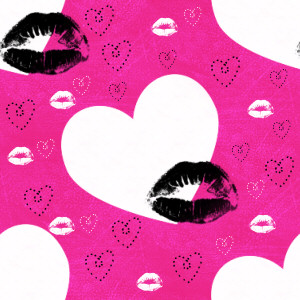 Hot Heart Background