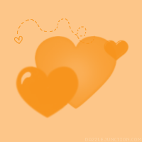 Orange Double Background