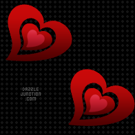 Red Black Double CSS Background Preview