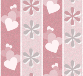 White Pink Background