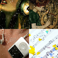 Icon Music Background