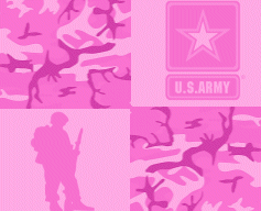 Army Pink Camo Background
