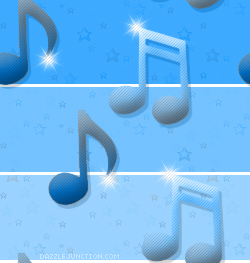 Blue Notes Background