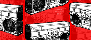 Red Radio Background