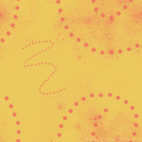 Orange Squiggles Background