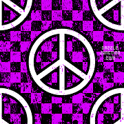 Purple Checkered Background