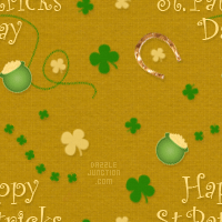 Horseshoe Pot Gold Background