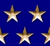 Blue Gold Background