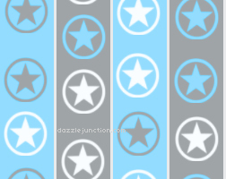 Blue Stripe Star Background