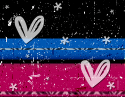 Stripes Hearts Background