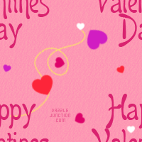 Heart Trail Background