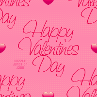 Pink Happy Vday Background