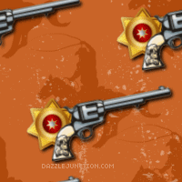 Badge Gun Background