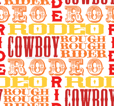 Rodeo Cowboy Background