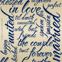 Married In Love Background