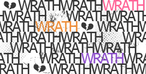 Wrath White Background