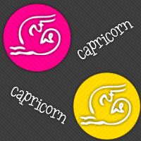 Capricorn Zodiac Background