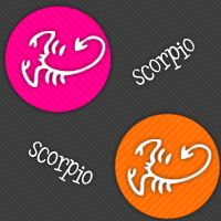 Scorpio Zodiac Background