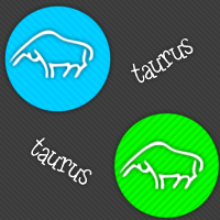 Taurus Zodiac Background
