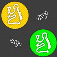 Virgo Zodiac Background